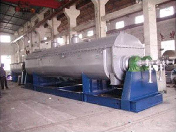 Hollow paddle drying equipment for sludge