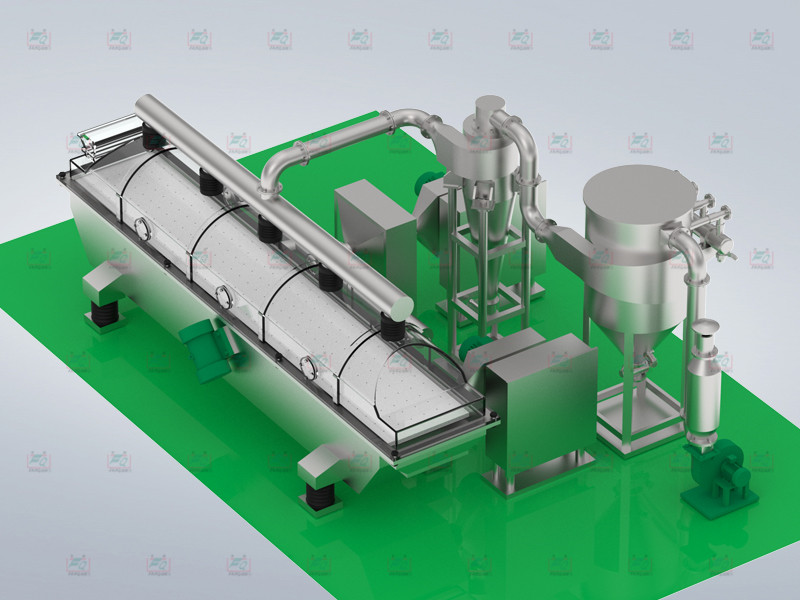 ZLG Series Vibrating Fluidised Bed Drying Equipment