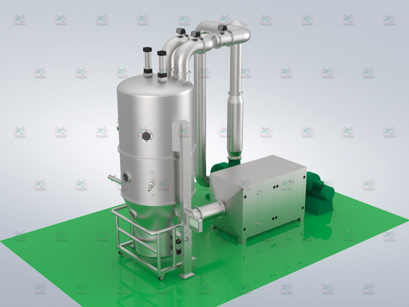 FL FG Series Vertical Boiling Granulating Drying Equipment