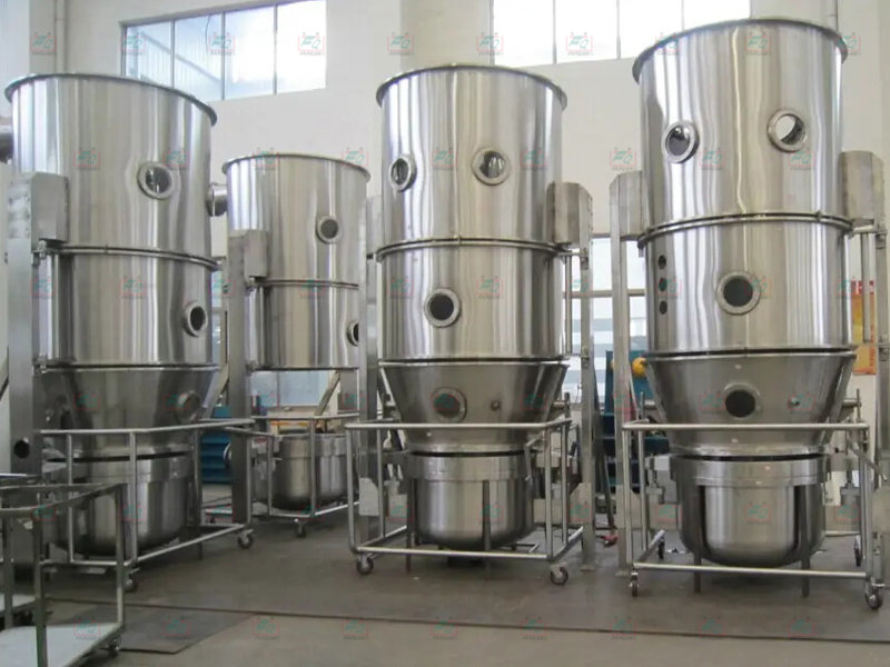 FL FG Series Vertical Boiling Granulating Drying Equipment